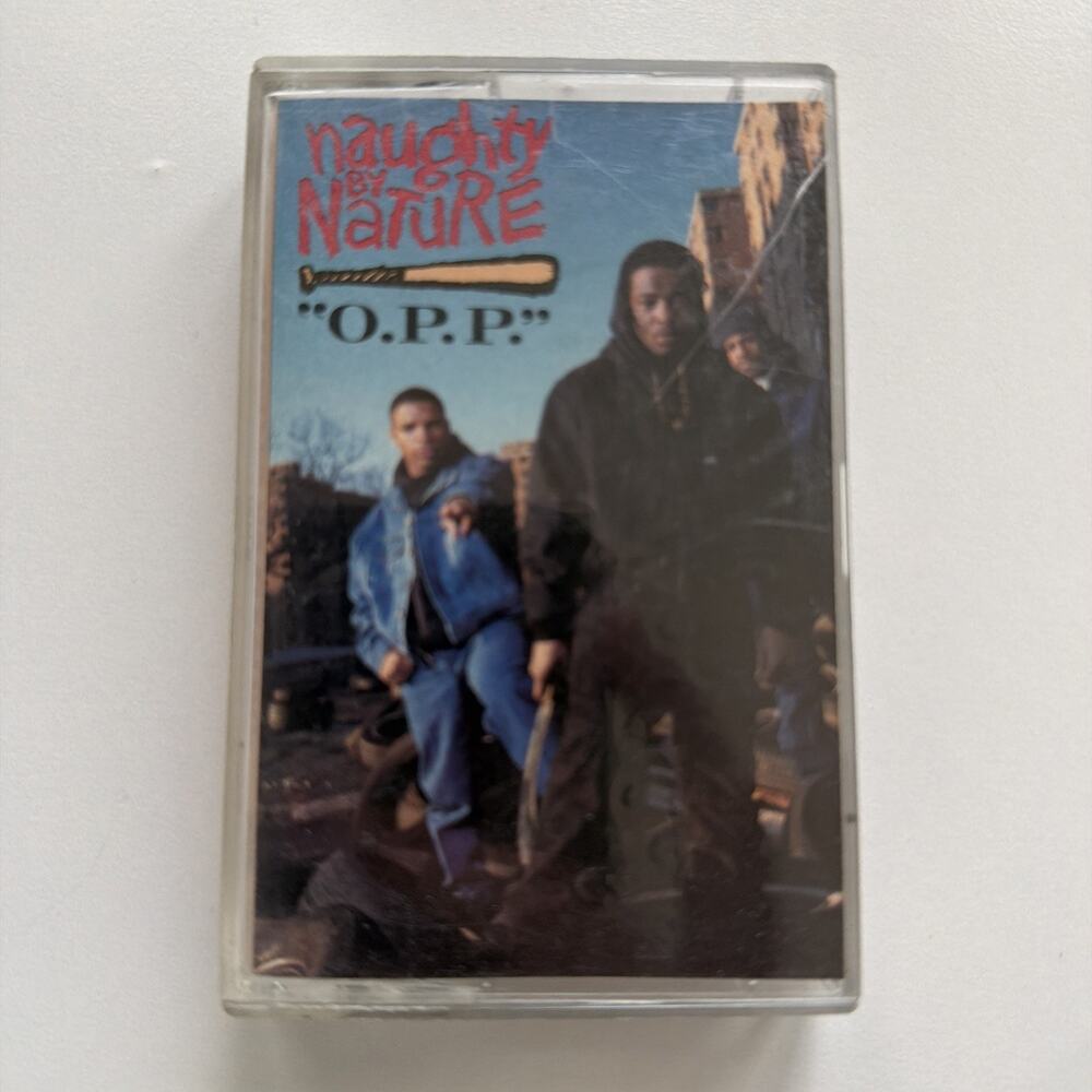 Naughty By Nature Cassette Tape Maxi-single OPP Wickedest Man Alive(1993) TESTED